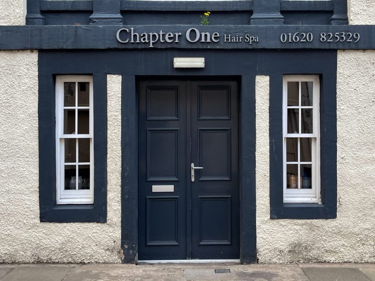 Chapter One Hair Spa Shop Front