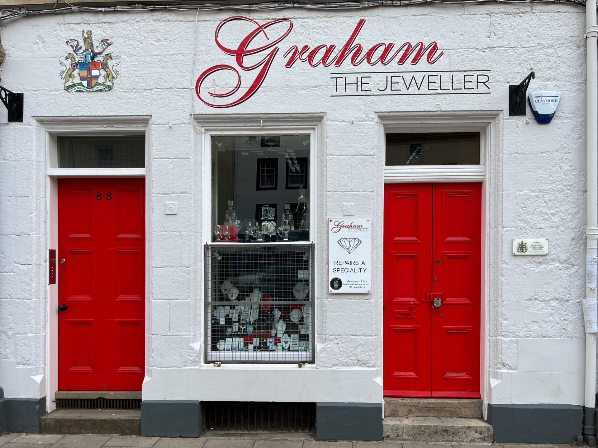 Graham the Jeweller Shop Front