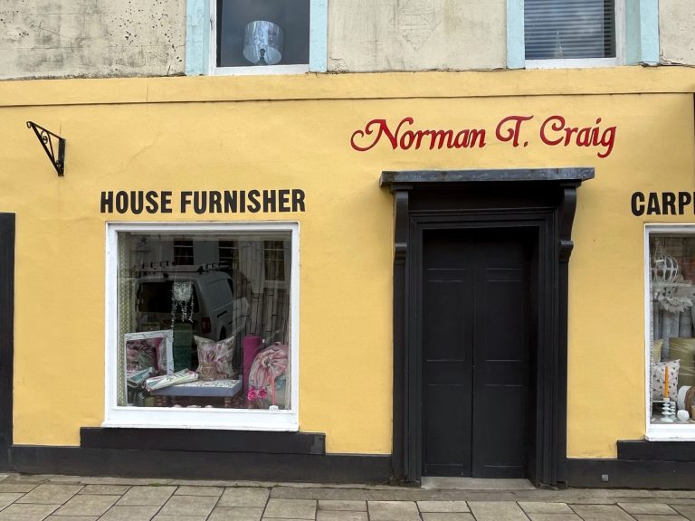 Norman T Craig shop front