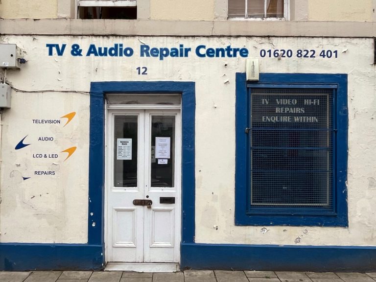 TV & Audio Repair Centre Shop Front