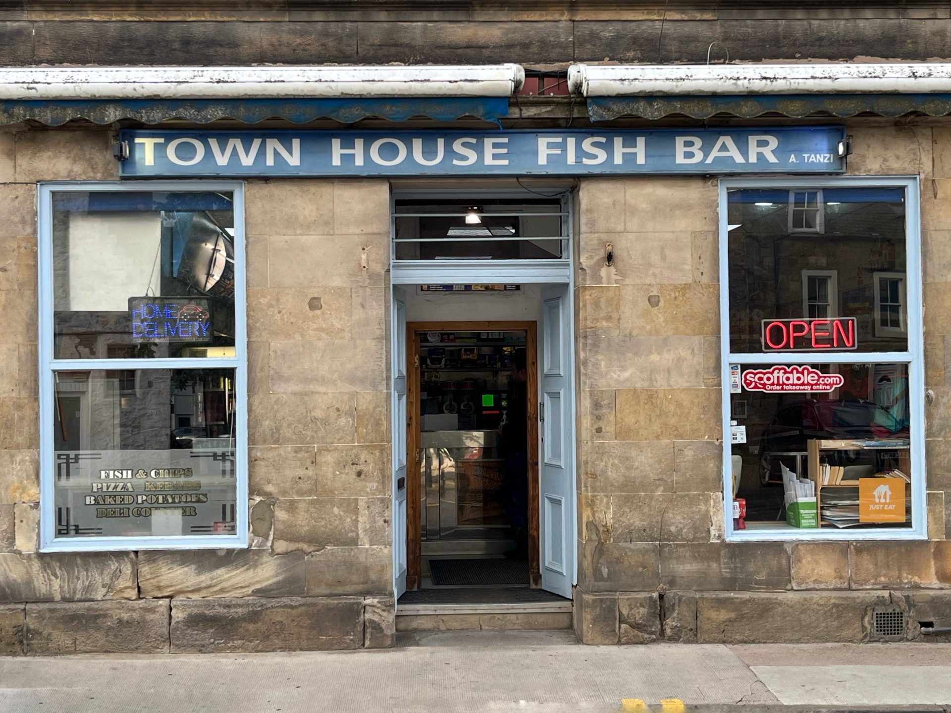 Town House Fish Bar shop front